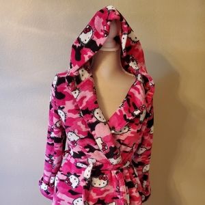 Hello Kitty Hooded Bathrobe